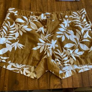 Women’s Floral Shorts plus size 22